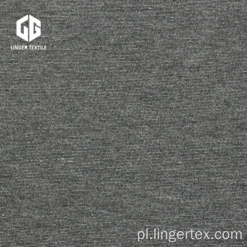 TR Grey Melange Spandex Roma Fabric Use